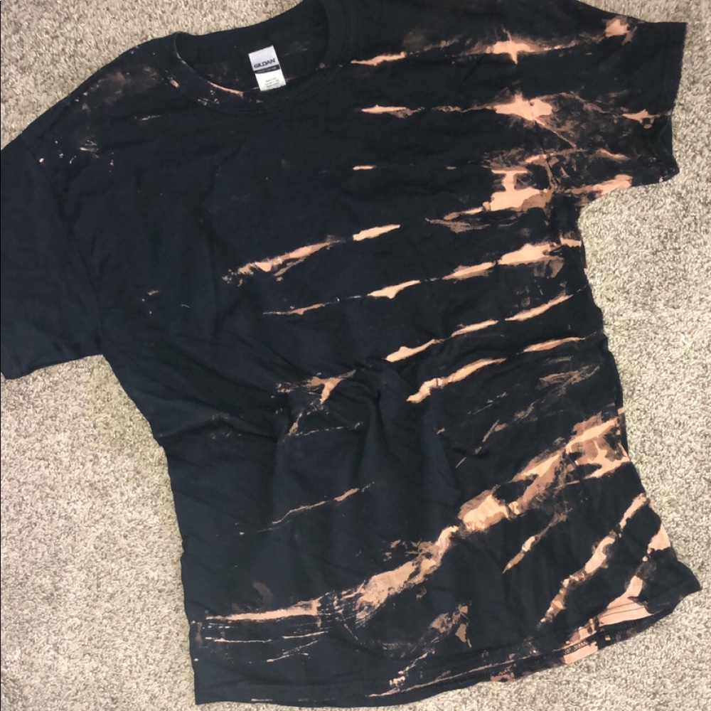 Bleached unisex large shirt